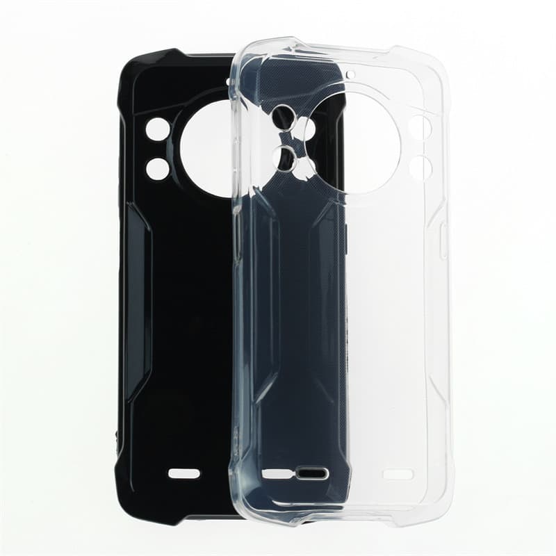 Para Cubot KingKong 9 Caso De Telefone Silicone Macio Capa Traseira Escudo KingKong9 Preto Transparente Casos Protetor C