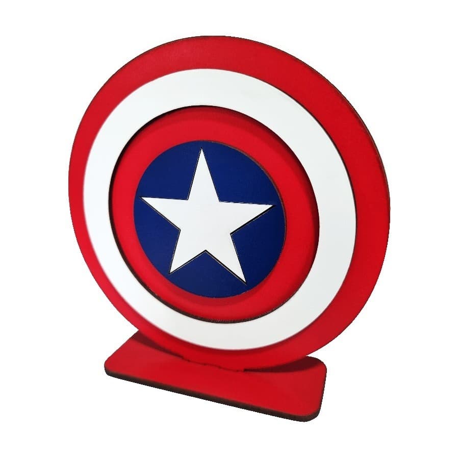 Centro de Mesa Capitão América Vingadores 1 Unidade