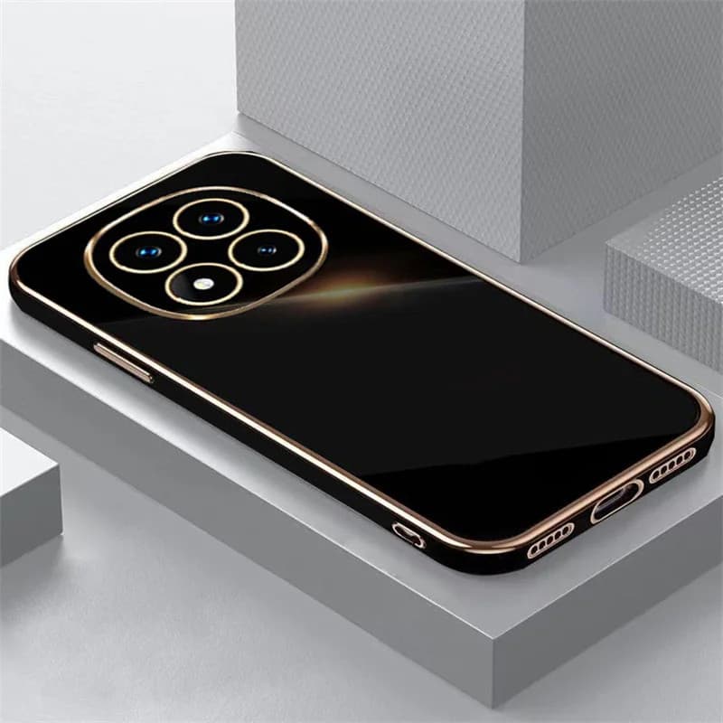 Para Redmi Note 14 Pro + 14C 13C A4 A3 Turbo 4 4G 5G À Prova De Choque 6D Chapeamento Caso De Celular Poco X7 5G Moldura