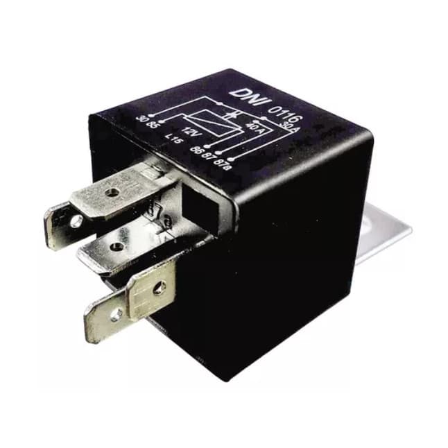 Relé Auxiliar Universal 12v E 40/30a - Dni 0116
