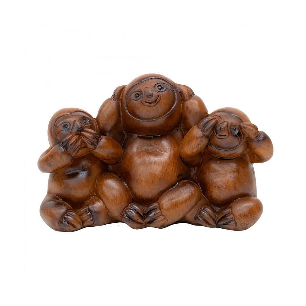 Enfeite Trio Bicho Preguiça