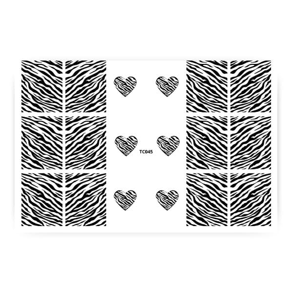 Película de Unha  - Animal Print TC045