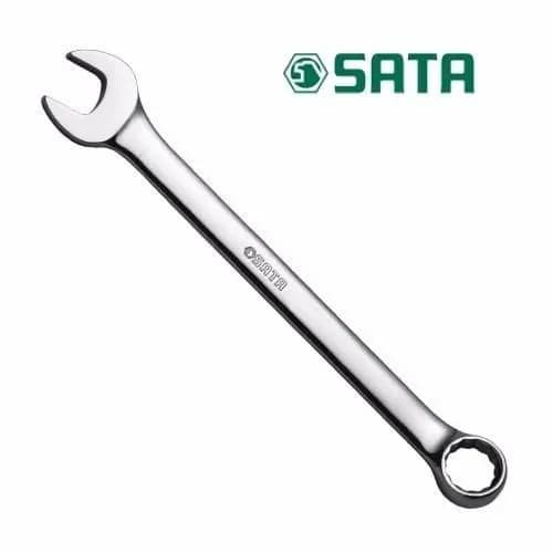 Chave Combinada Sata Espelhada Unidade Aço Cromo Vanádio Multiuso Resistente Diversos Manutenção