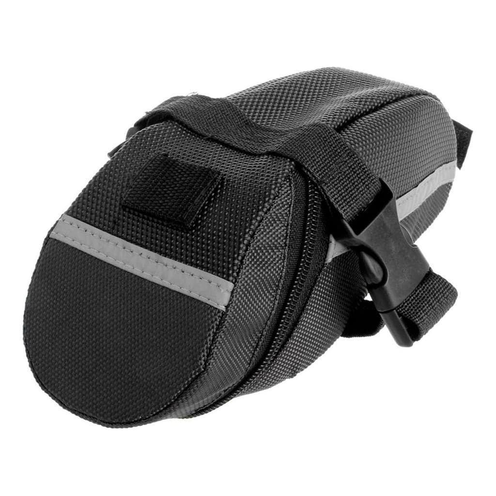 Bolsa Para Selim De Bicicleta E Quadro De Bike Case Celular Porta Objetos Refletivo