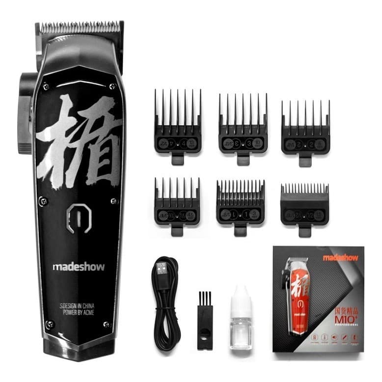 Maquina de Cortar Cabelo Profissional Madeshow M10 Plus Bivolt
