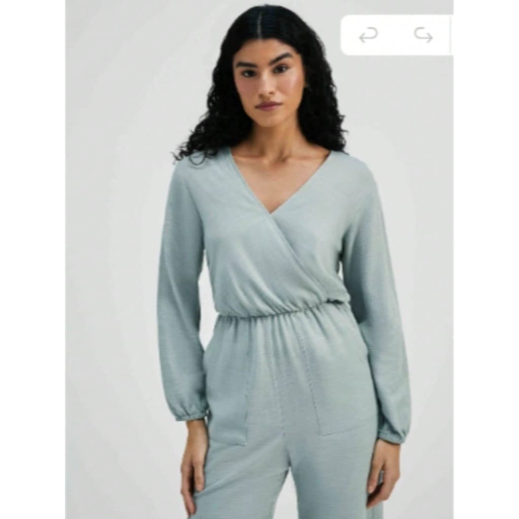 Macacão Longo Feminino Transpassado - Hering