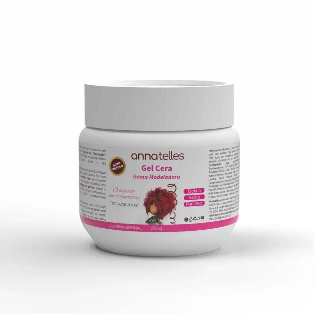 Gel Cera Modeladora Anna Telles 250g