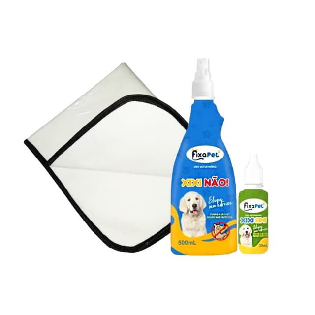 Kit Tapete Reutilizável 2 un M 60x80 cm + Spray Educador Pet