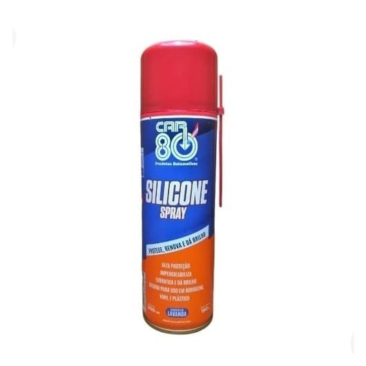 Silicone Spray Para Borrachas De Portas E Canaletas Car 80