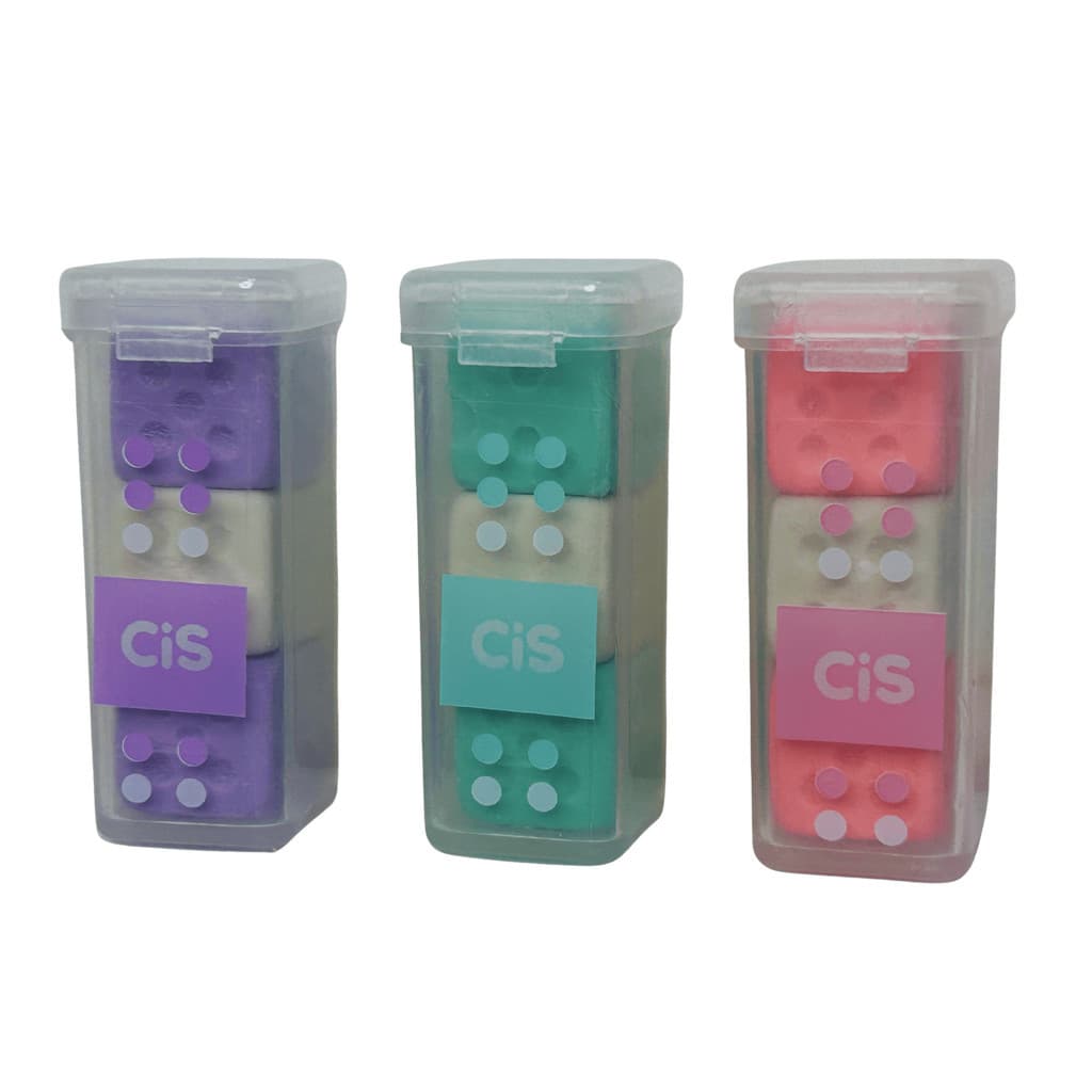 BORRACHA MINI DADINHOS CIS