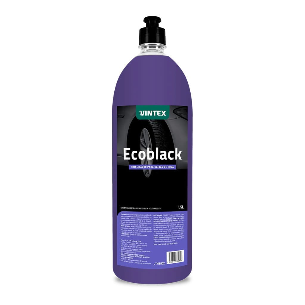 Finalizador De Caixa De Roda Ecoblack 1,5L Vintex