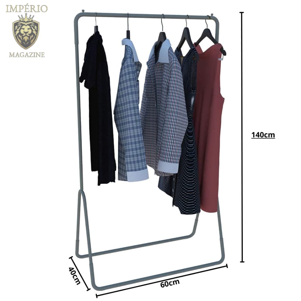 Arara de chão super slim cabideiro
