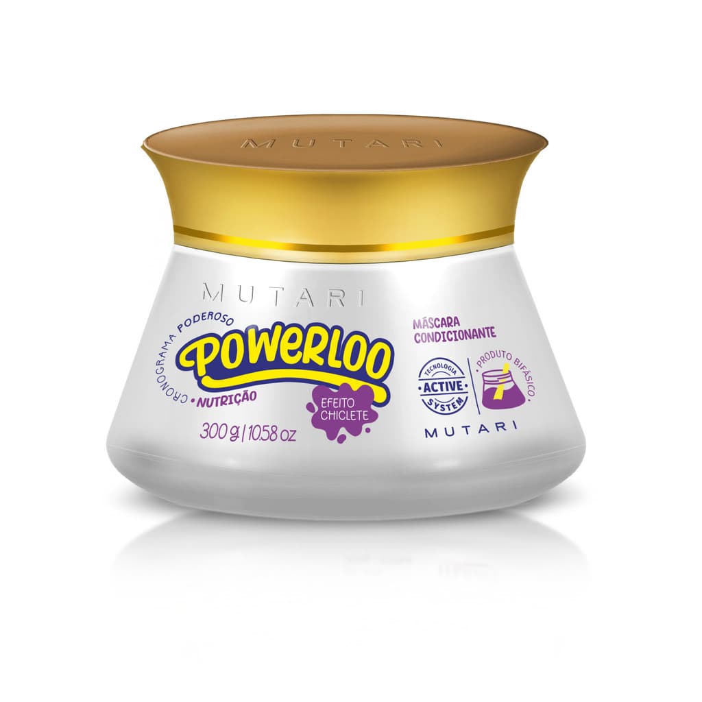 MUTARI POWERLOO MÁSCARA NUTRIÇÃO 300G
