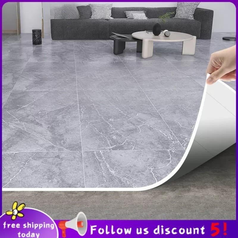 Se7ven✨Piso adesivos sala sala sala engrossado couro piso pvc comercial especial piso plástico auto-adesivo piso de cimento borracha esteiras