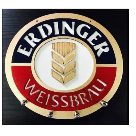 Porta Chaves Madeira Mdf Não Esqueça Chaves Erdinger