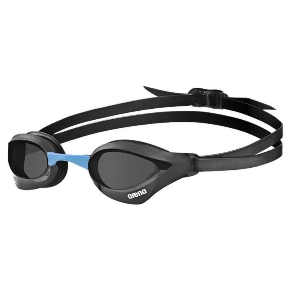Óculos Natação Arena Cobra Core Swipe Preto Azul Proteção UV