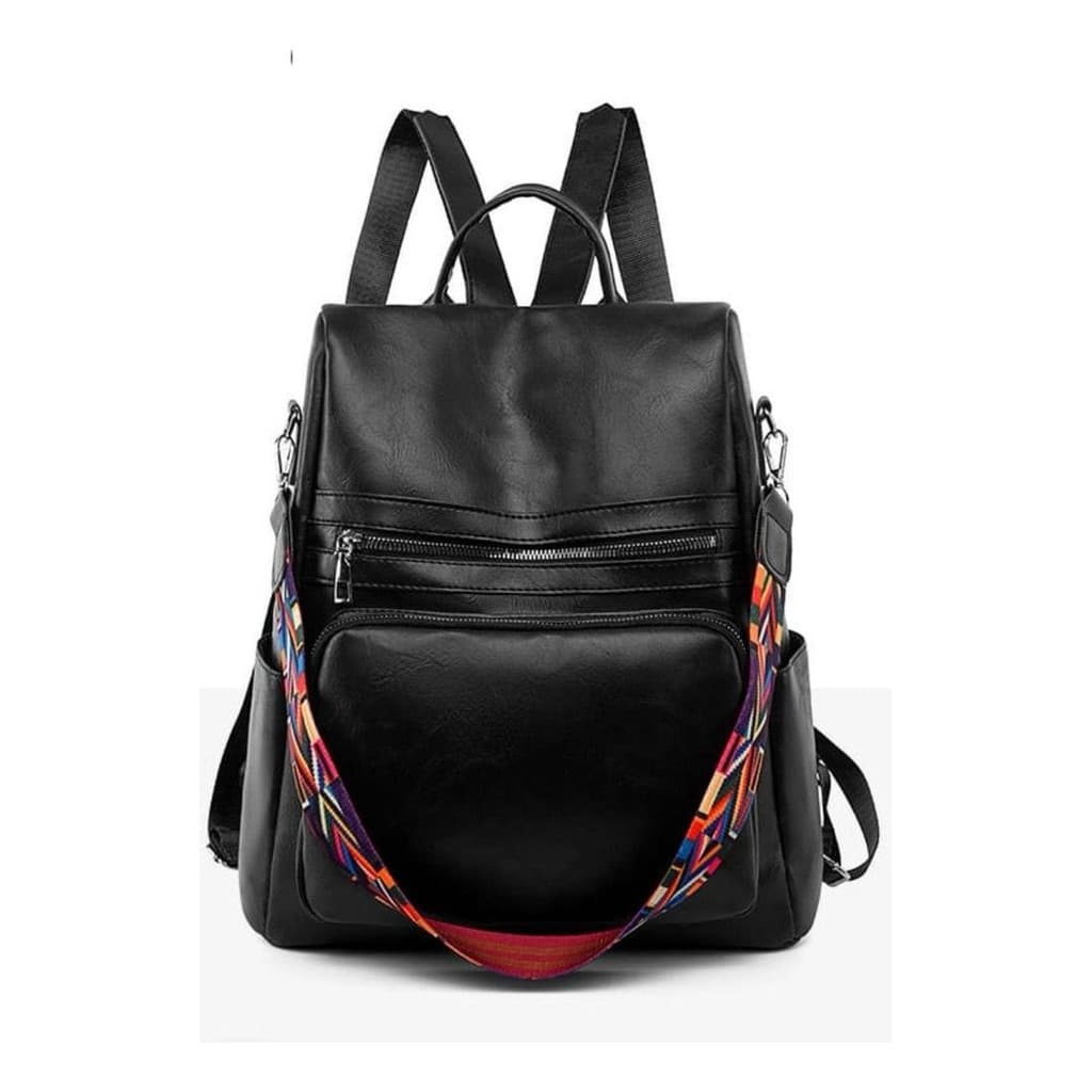 Mochila De Couro Vintage  Alta Qualidade Passeio OMBRO REF:1312