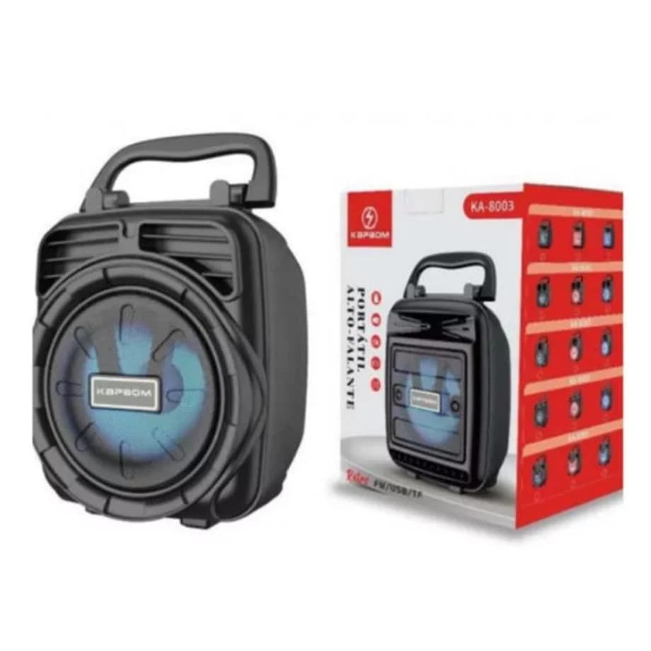 Caixa De Som Bluetooth Portátil Usb/tf/fm - Ka-8003