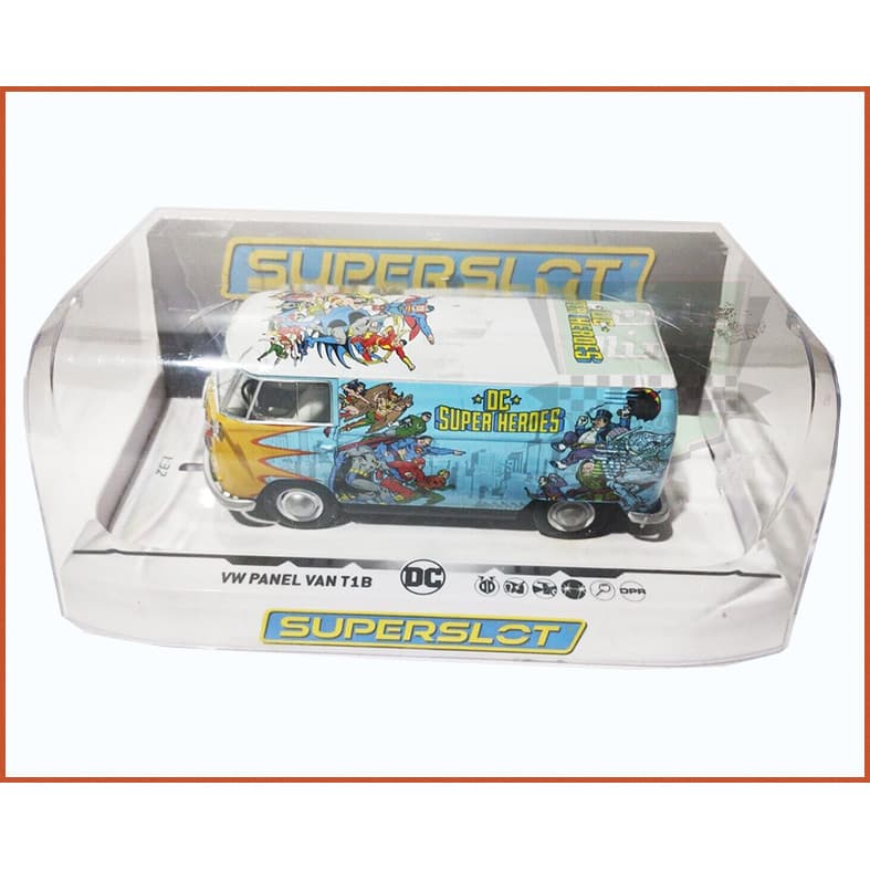 Carro autorama VW Kombi DC Super Heroes - escala 1/32