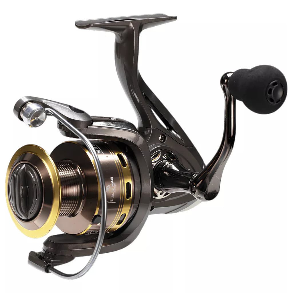 Molinete De Pesca Alto Mar MHB 5000 - 14 Rolamentos - 5.2:1 - Drag: 15kg - Aluminio
