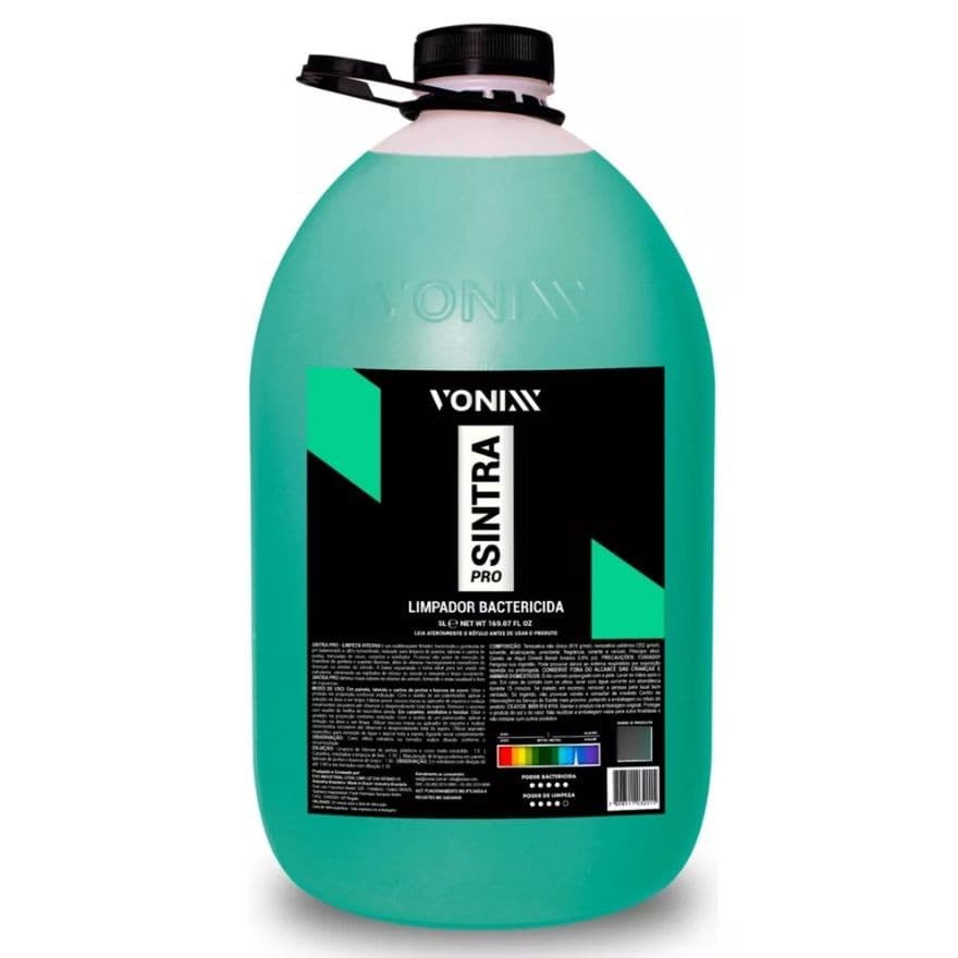 Sintra Pro 5l Concentrado Multilimpador Vonixx Flotador Bactericida