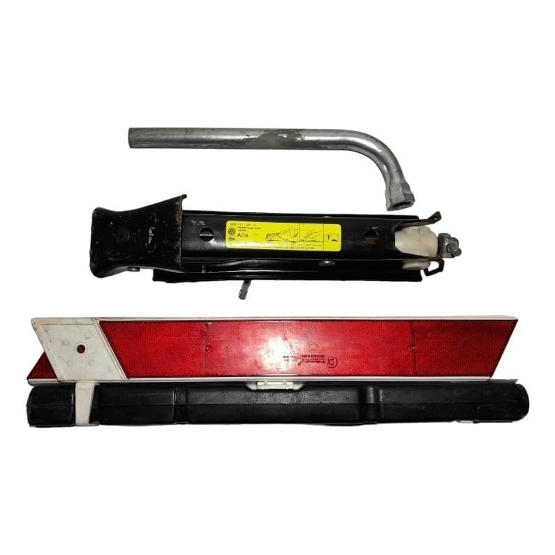 Kit Macaco+triangulo+chave De Roda Vw Fox 04/14 Original