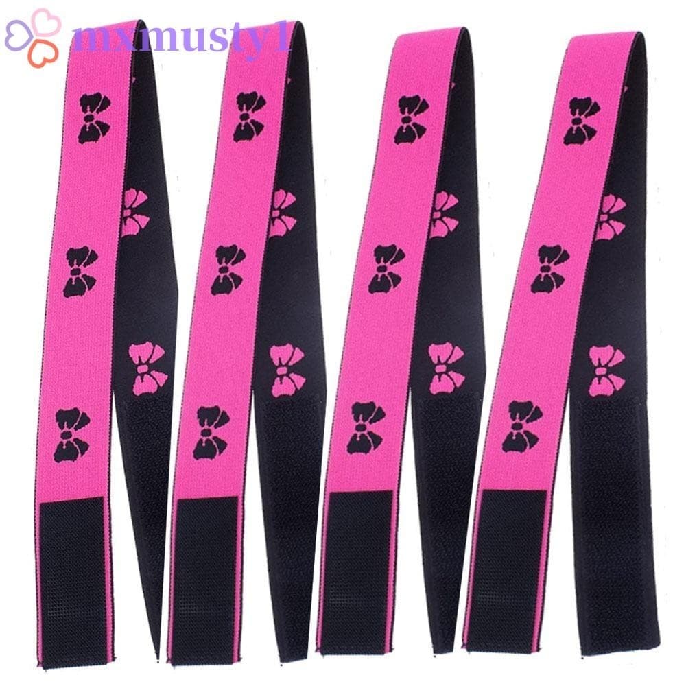 MXMUSTY Faixa Elástica para Cabelo Ajustável com Velcro para Perucas de Renda Acessórios de Moda Feminina