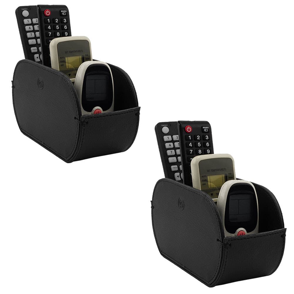 Kit com 2 unid de Porta Controle Remoto Organiz. Mesa Vayly
