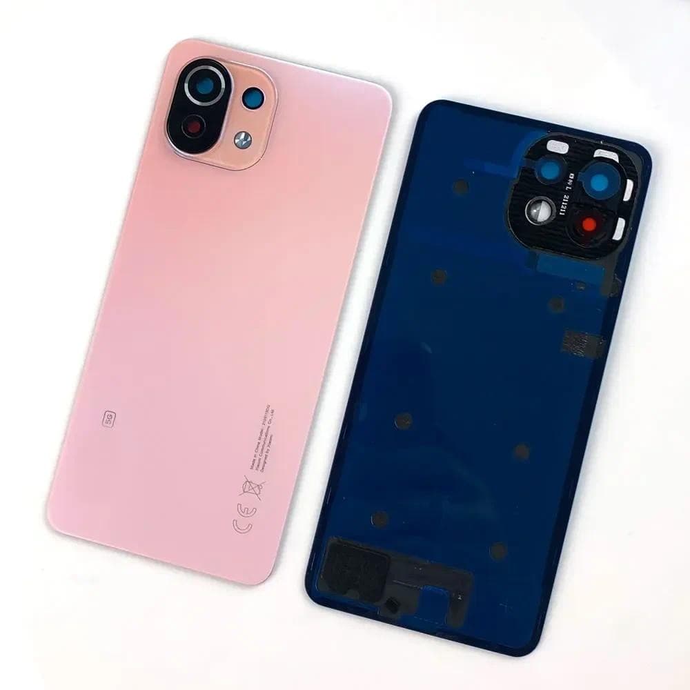 Capa De Vidro Traseira Para Xiaomi Mi 11 Lite 5G Substituição Da Porta Tampa Bateria Caixa