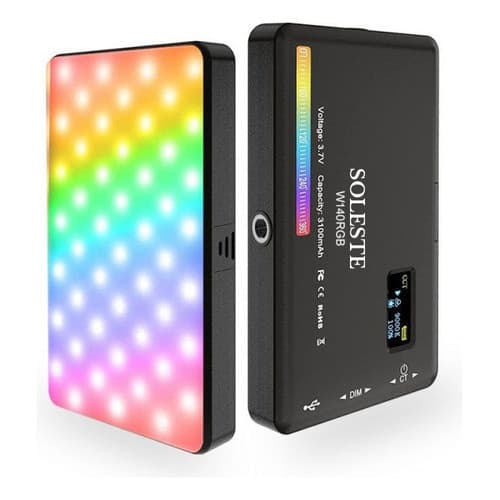 Iluminador Led Soleste W140rgb 2500k-9000k  Fotografia L