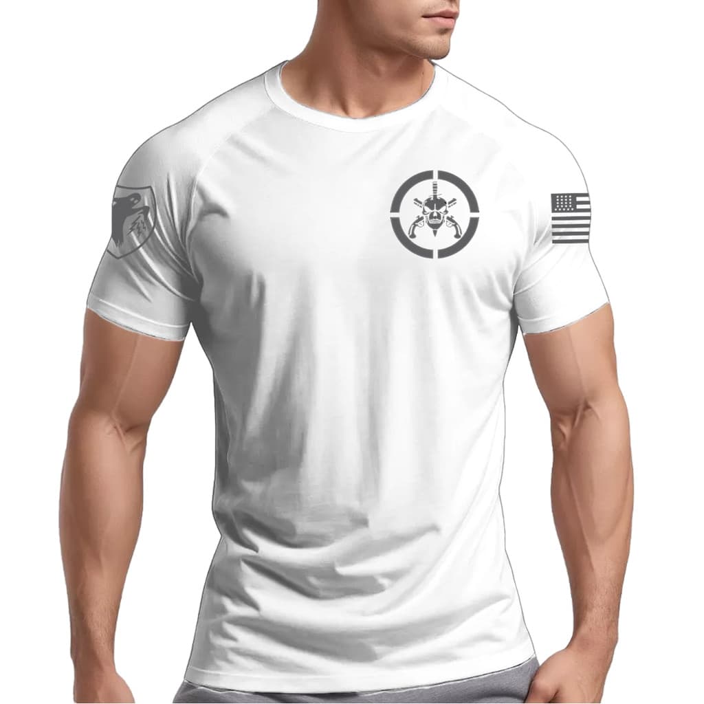 Camiseta Dry Fit Original Muscle Fit Masculina Nova Bope Fantasma