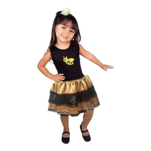 Fantasia Infantil Abelhinha - 2 A 8 Anos
