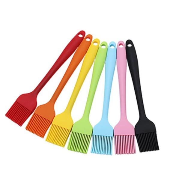 Pincel Culinário Silicone Cozinha 24cm Untar Forma Pincelar