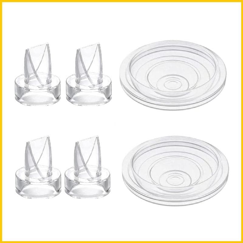 SUN 6 Peças Válvulas Pato , Conjunto Diafragma Silicone , Tira Leite , Combinação Boca Para