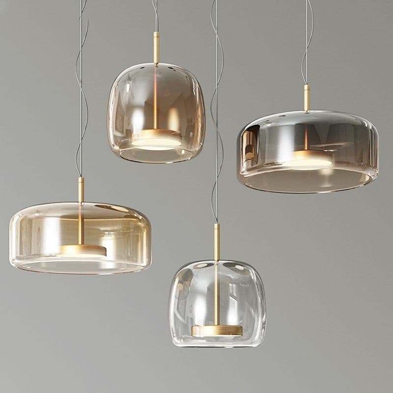 Lâmpada Moderna De Vidro Simples Criativa Café Decorativo Pingente De Luz Nórdica De Luxo Led Hanging Lamp