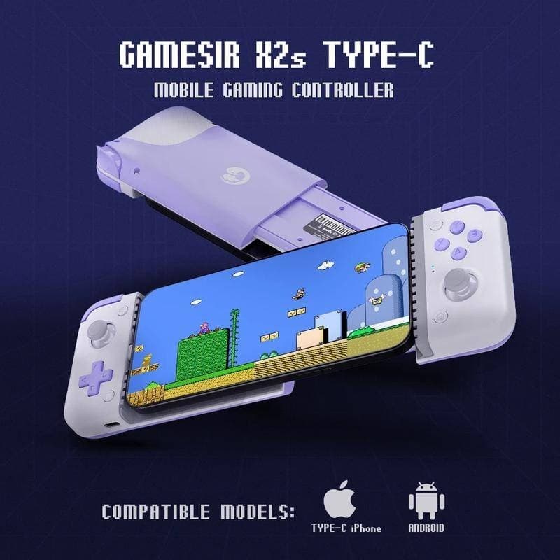 GameSir X2s Controlador De Jogo Gamepad Celular Android Para Jogos Em Nuvem Xbox Game Pass STADIA xCloud Hall Effect Joystick