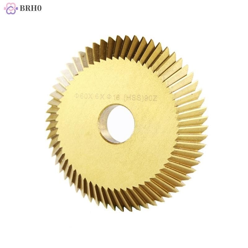 Lâmina De Corte Com Chave De Titânio 60X6X16mm Para Todos Os Cortadores De Disco Da Máquina De Horizontal