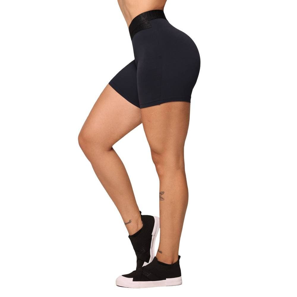 Short Legging Hit Comum Preto Moving Fitness