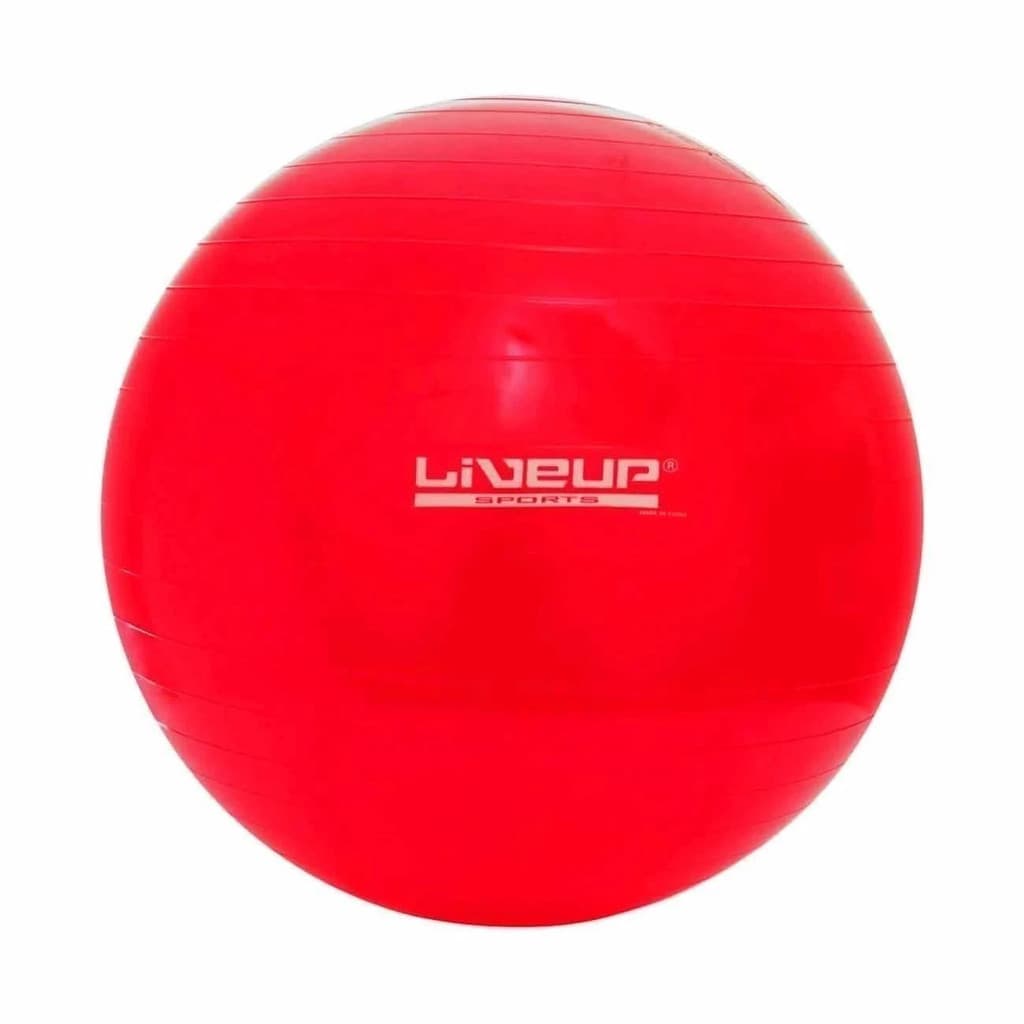 Bola Suiça Ball Pilates Fisioterapia 45cm Vermelha Liveup