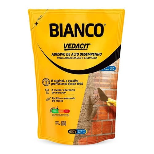 Bianco 900ml Adesivo liquido para argamassas Vedacit
