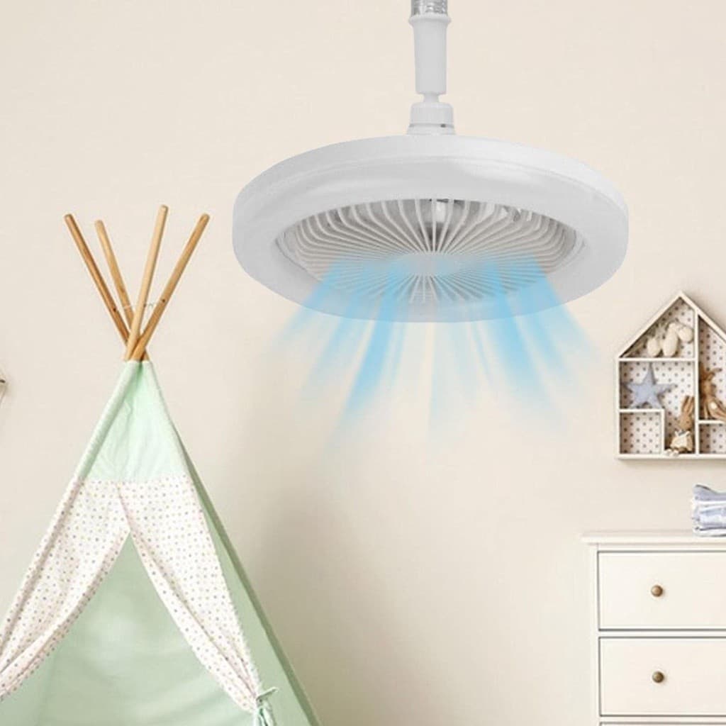 Lâmpada de Teto Inteligente com Ventilador: Iluminação e Conforto em Um Só Produto Lançamento na loja, aproveite produto com pronta entrega