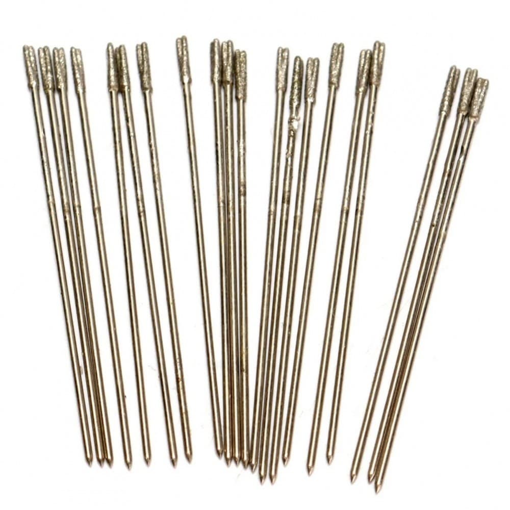 Conjunto De Brocas De Jóias HSS De Pedra Diamantada Para Perfuração De Precisão (20 Peças)