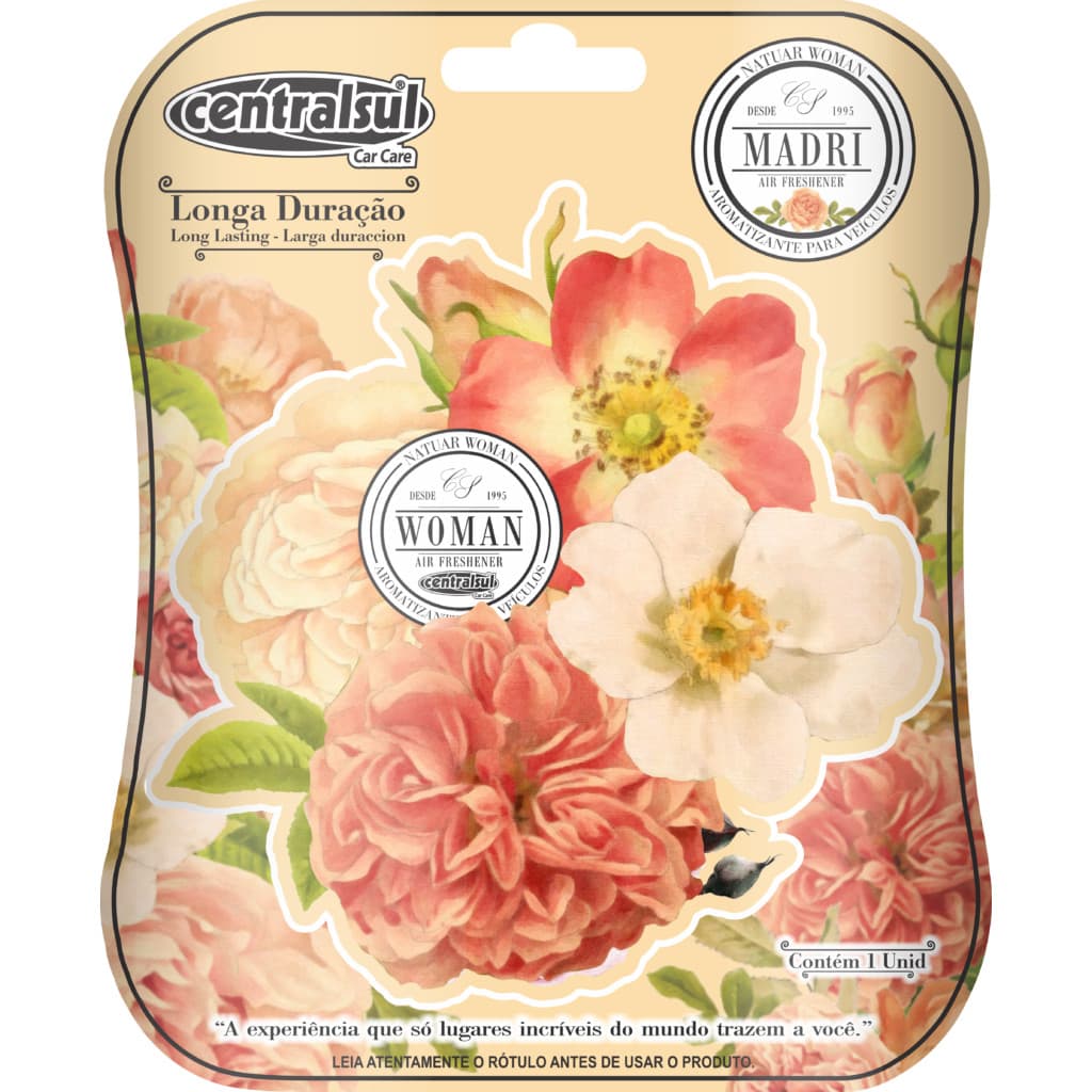 AROMATIZANTE MINIATURA NATUAR WOMAN MADRI CENTRALSUL