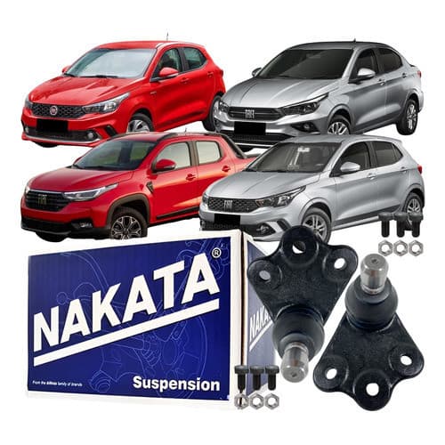 Par Pivô Suspensão Dianteiro Nakata Fiat Argo Cronos Strada