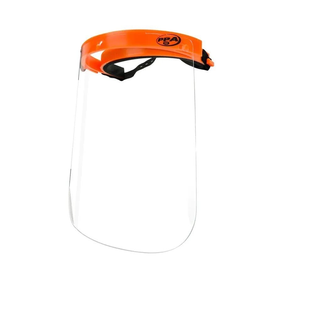 Protetor Facial PPA Modelo 2 com Visor 250mm Proteção Facial Transparente