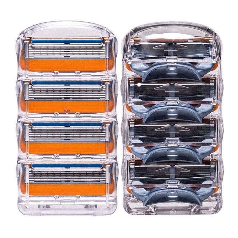 4Pcs 5 Lâminas De Barbear Para Gillette Fusion ProGlide