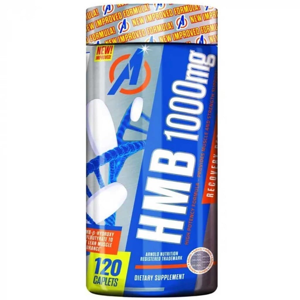 Suplemento HMB 1000mg com 120 tabletes Arnold Nutrition