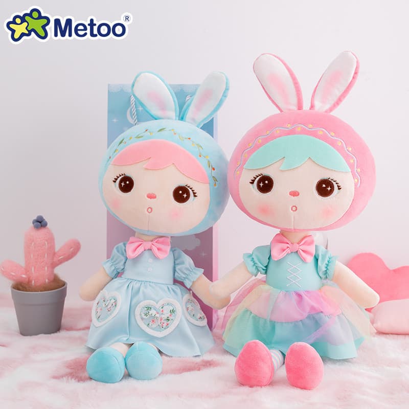 Metoo Original Keppel Kawaii Boneca De Pelúcia Fofa Coelho , 53cm , Para Brinquedos Infantis Presente De Férias Bebês