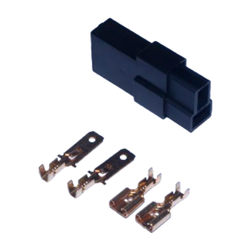 Kit De 10 Conectores 2 Vias Nylon ou 4 Vias em Nylon - Macho E Fêmea, Com Trava