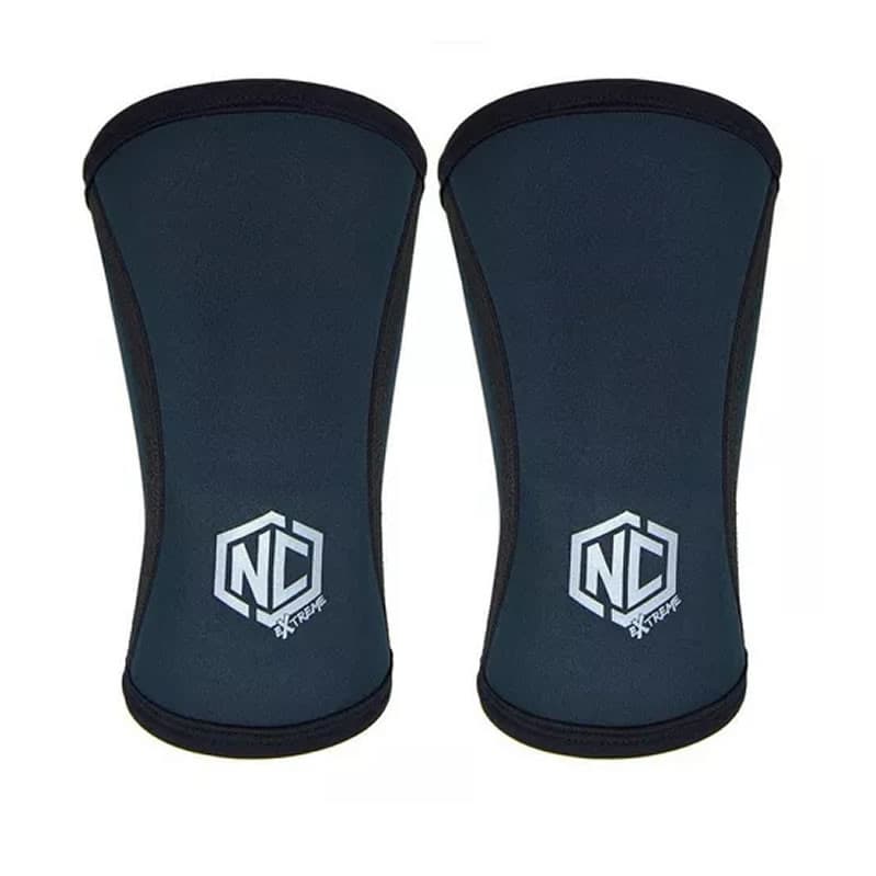 Joelheira Cross Lpo Powerlifting Nc Extreme 5mm par Preto